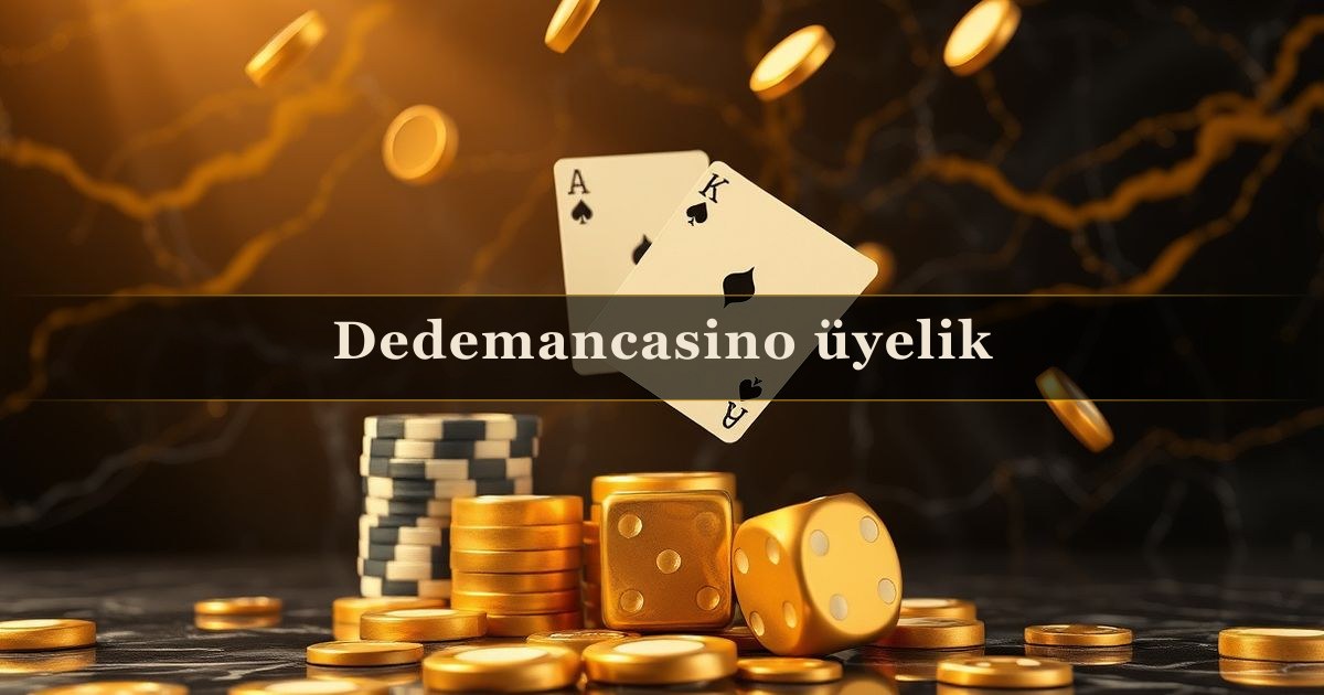 Dedemancasino üyelik