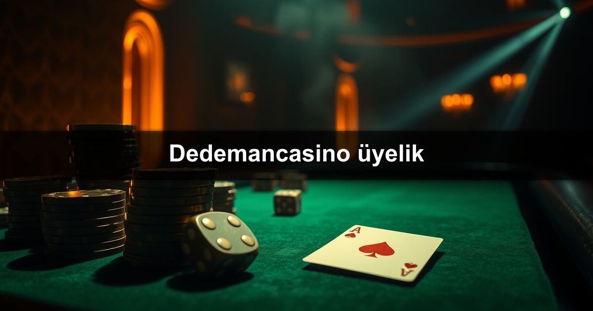 Dedemancasino üyelik